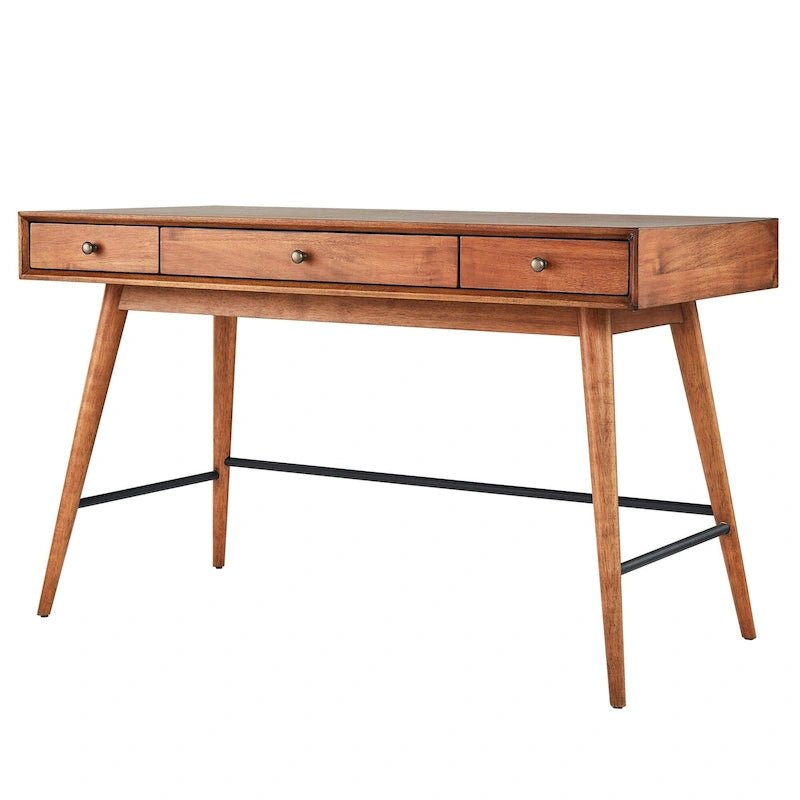 Bureau Aksel en bois à 3 tiroirs par iNSPIRE Q Modern