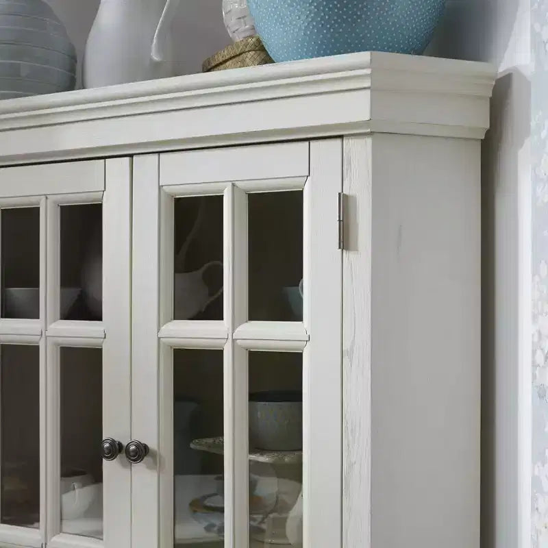 Seaside Lodge Corner Cabinet White - Home Styles