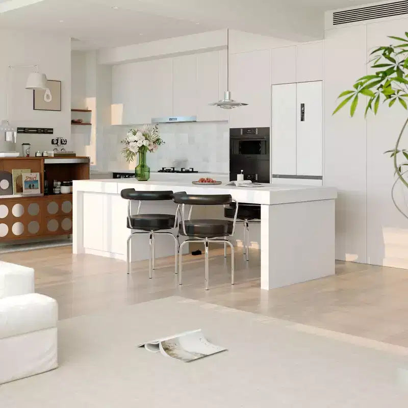 Table à manger élévatrice Hitow Modern 110W avec 3 hauteurs mémorisables, hauteur maximale de 47 pouces, capacité de charge de 150 lb, utilisation intuitive, îlot de cuisine/bar à petit-déjeuner