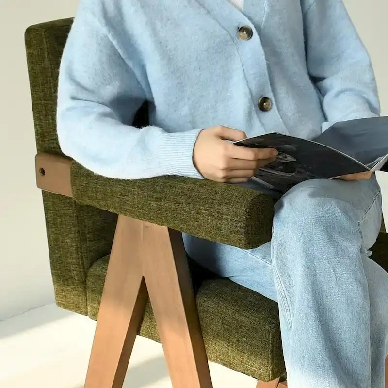 Tabouret de comptoir rembourré contemporain, unité