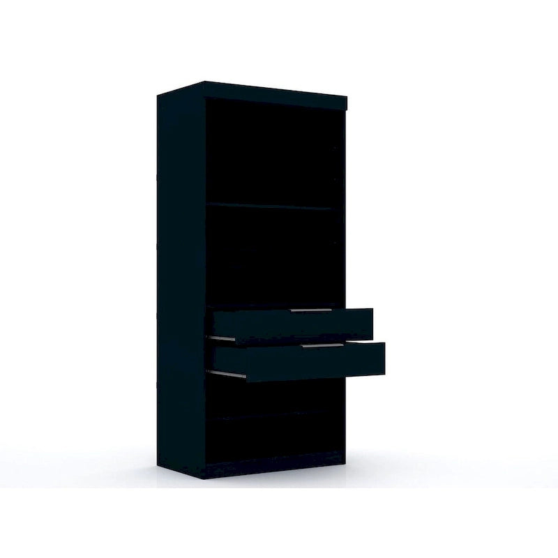 Mulberry 2.0 Semi-ouvert 3 sections Moderne 4 tiroirs Armoire d'angle Ensemble de 3