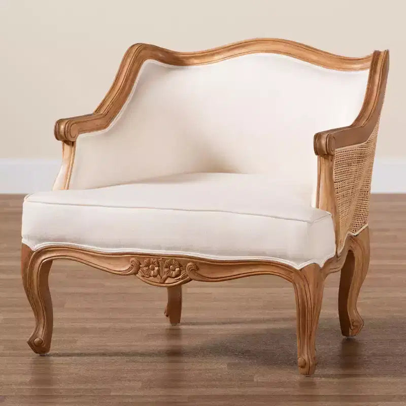 Chaise d'appoint Sylvestra Bali & Pari : assise basse, bois de bayur, rembourrage en mousse, aucun assemblage requis